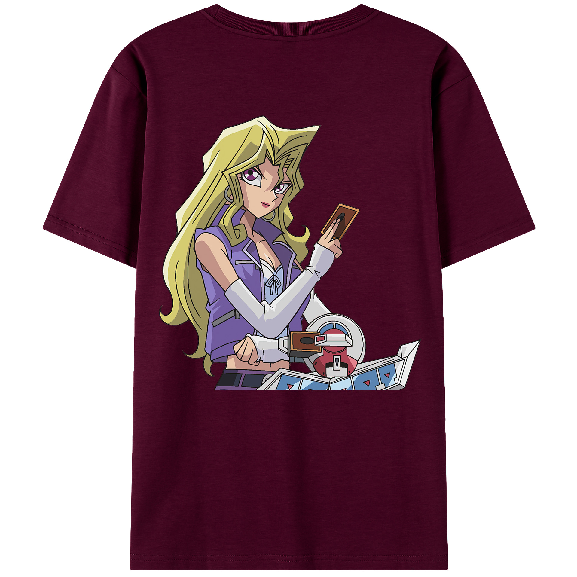 （画像用） 遊☆戯☆王 Yu-Gi-Oh! レディース半袖Tシャツ(バックプリント)